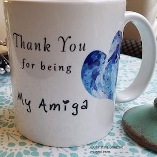 thank you for being my amiga mug