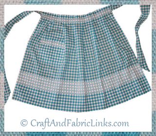 pleated apron pattern