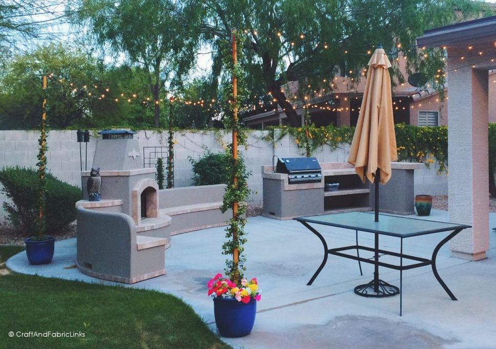 DIY Patio Lighting