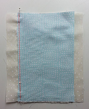 stitch purse front panels