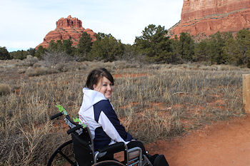 wheelchair bling and cushion
